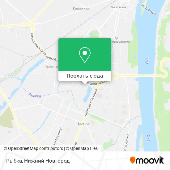 Карта Рыбка
