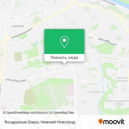 Карта Воздушные Шары