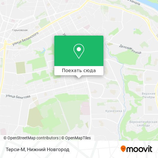 Карта Терси-М