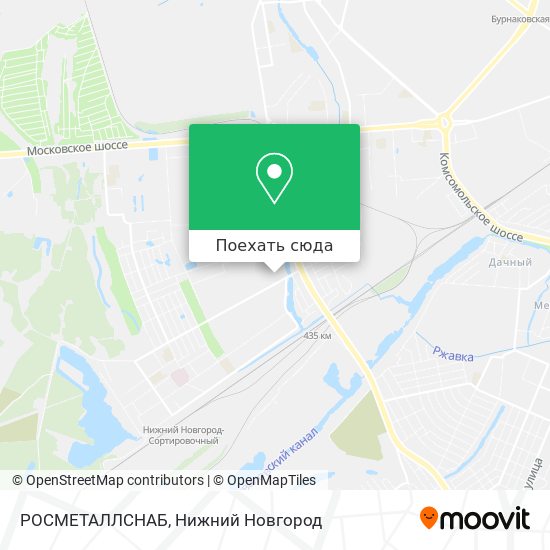 Карта РОСМЕТАЛЛСНАБ