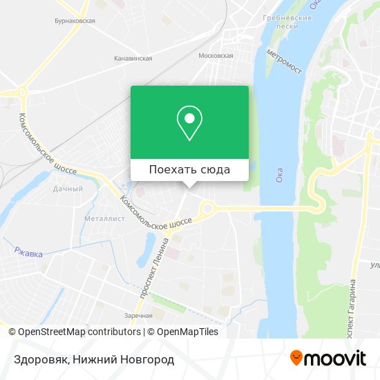 Карта Здоровяк