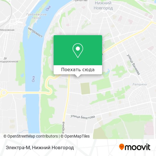 Карта Электра-М