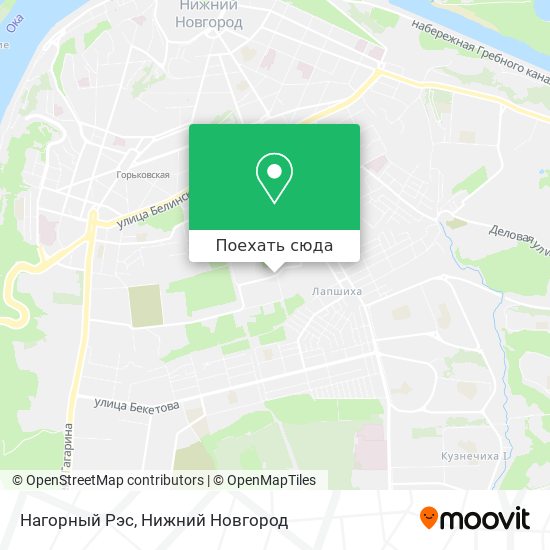 Карта Нагорный Рэс