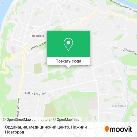 Карта Ординация, медицинский центр