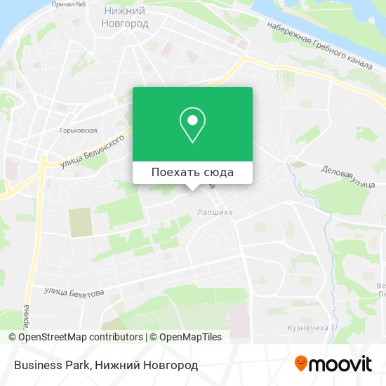 Карта Business Park