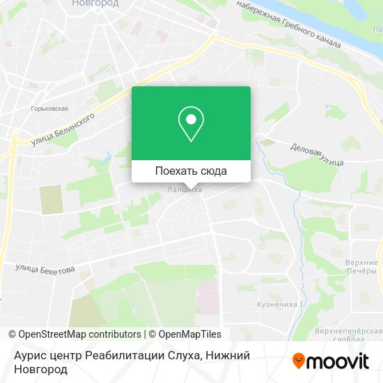 Карта Аурис центр Реабилитации Слуха
