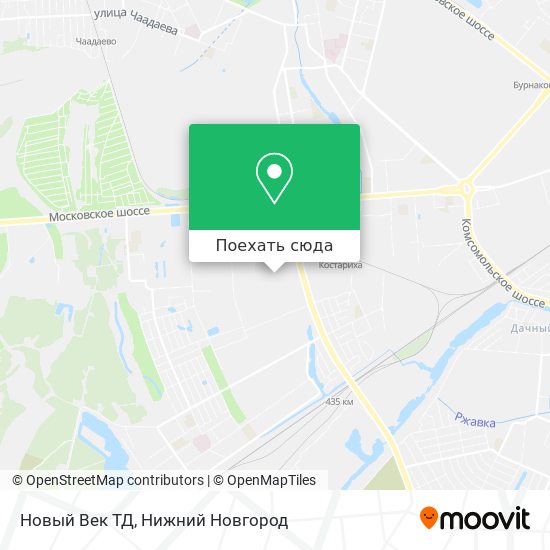 Карта Новый Век ТД