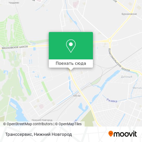 Карта Транссервис