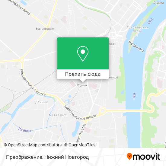 Карта Преображение