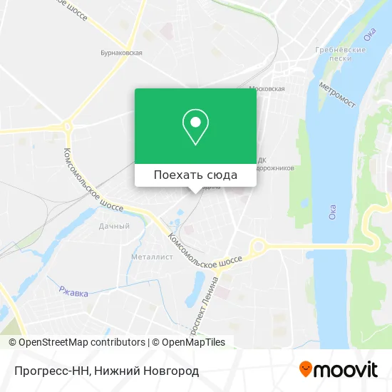 Карта Прогресс-НН