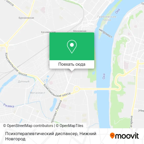 Карта Психотерапевтический диспансер