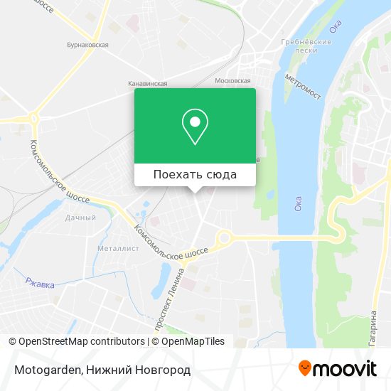 Карта Motogarden