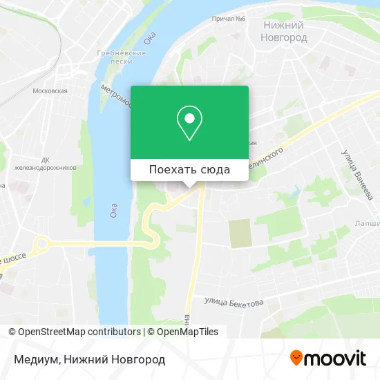 Карта Медиум