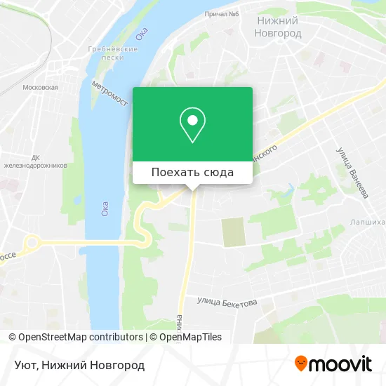 Карта Уют