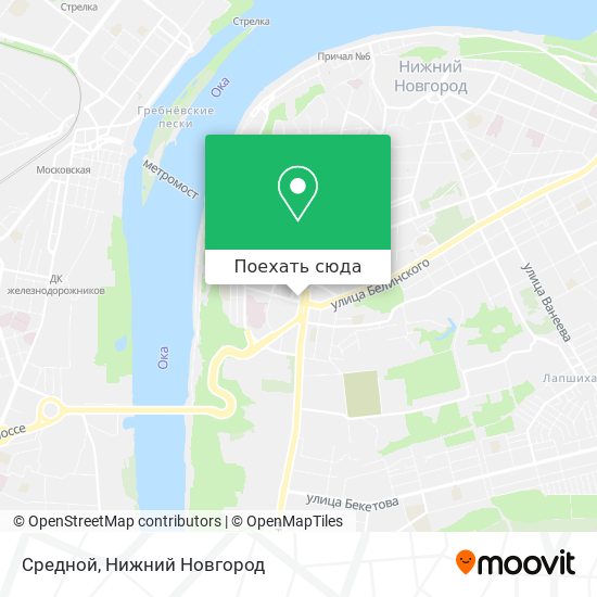 Карта Средной