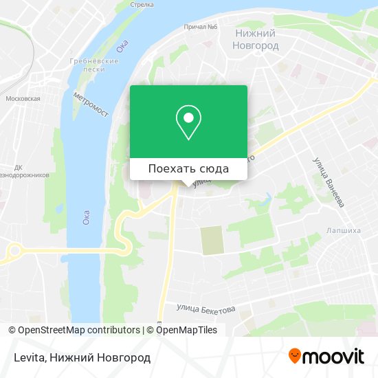 Карта Levita