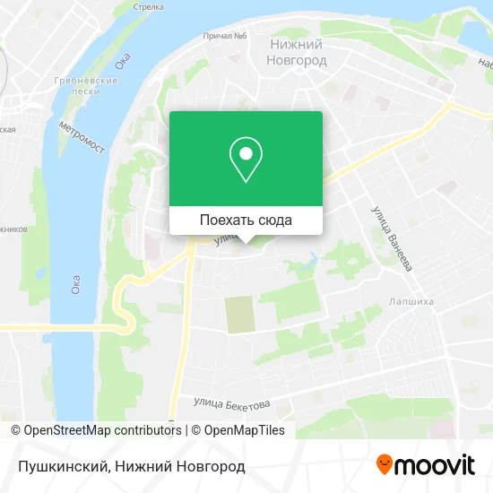 Карта Пушкинский