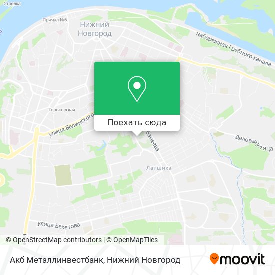 Карта Акб Металлинвестбанк