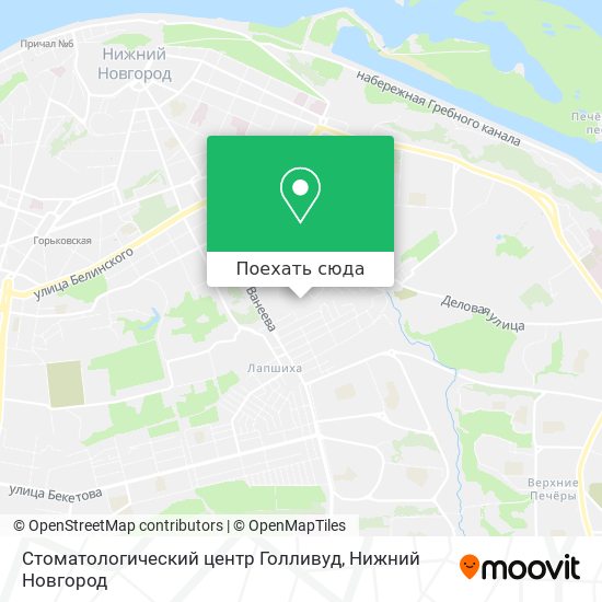 Карта Стоматологический центр Голливуд