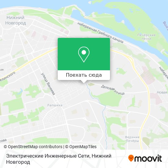 Карта Электрические Инженерные Сети