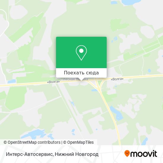 Карта Интерс-Автосервис