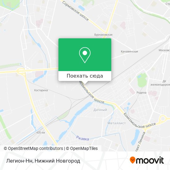 Карта Легион-Нн