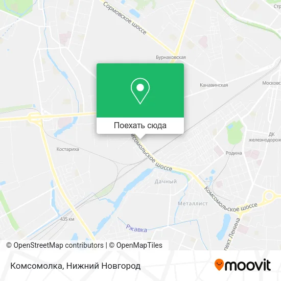Карта Комсомолка