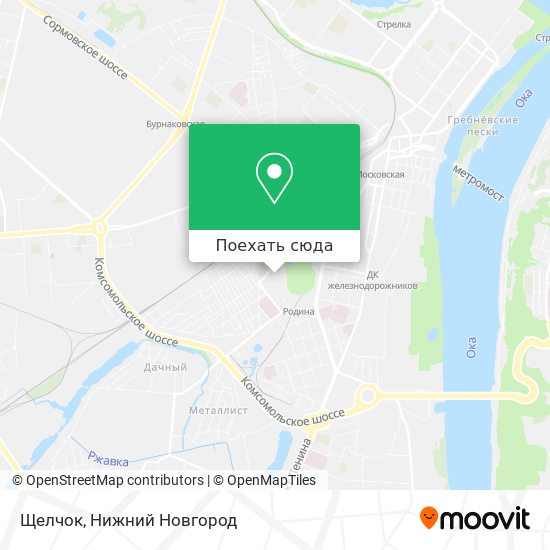 Карта Щелчок