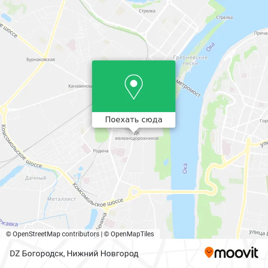Карта DZ Богородск