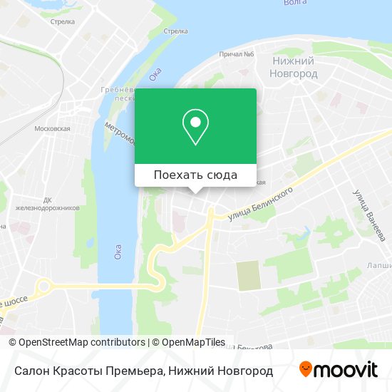 Карта Салон Красоты Премьера