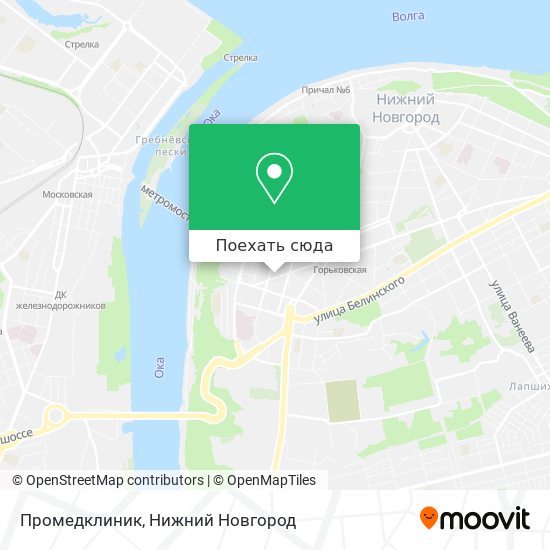Карта Промедклиник