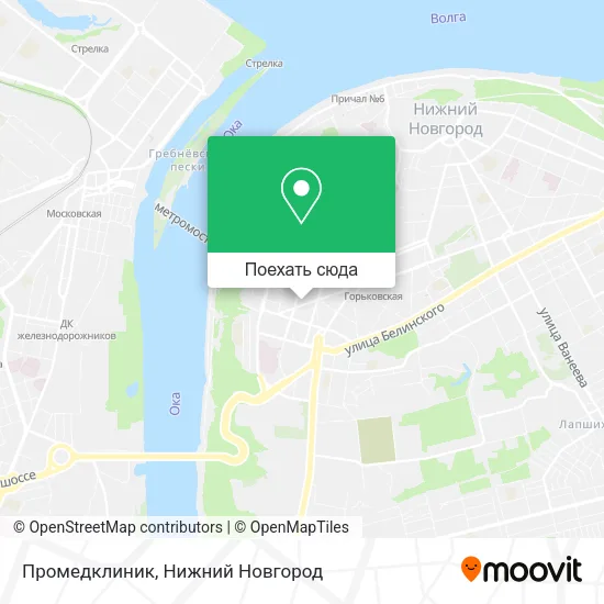 Карта Промедклиник