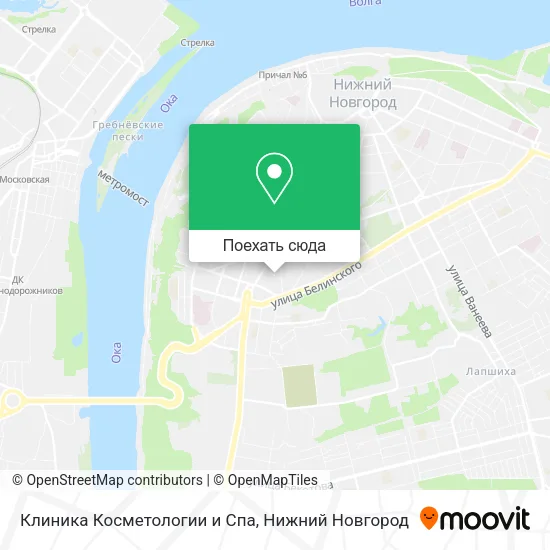 Карта Клиника Косметологии и Спа