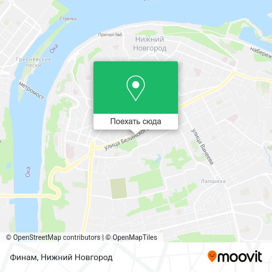 Карта Финам