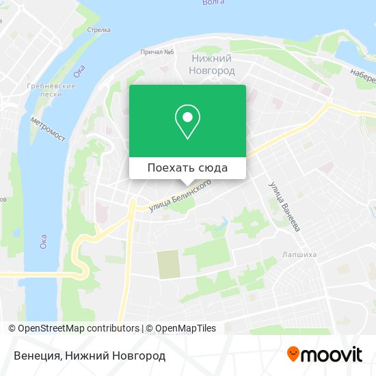 Карта Венеция