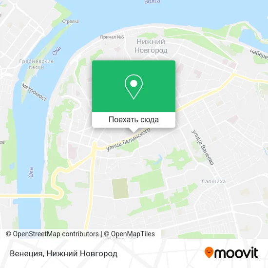 Карта Венеция