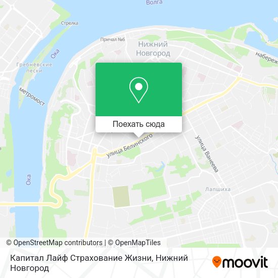 Карта Капитал Лайф Страхование Жизни