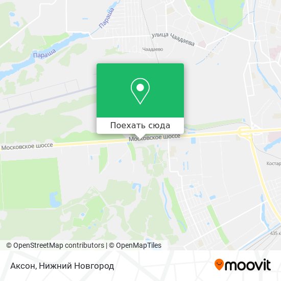 Карта Аксон