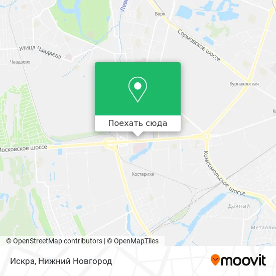 Карта Искра