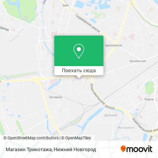 Карта Магазин Трикотажа