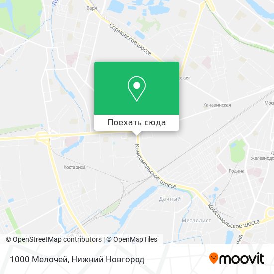 Карта 1000 Мелочей