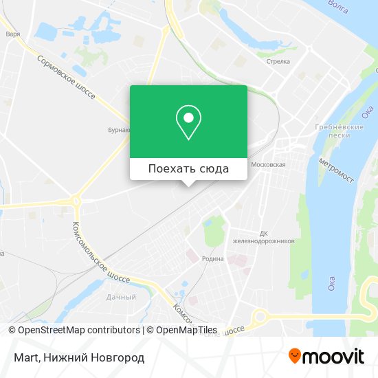 Карта Mart