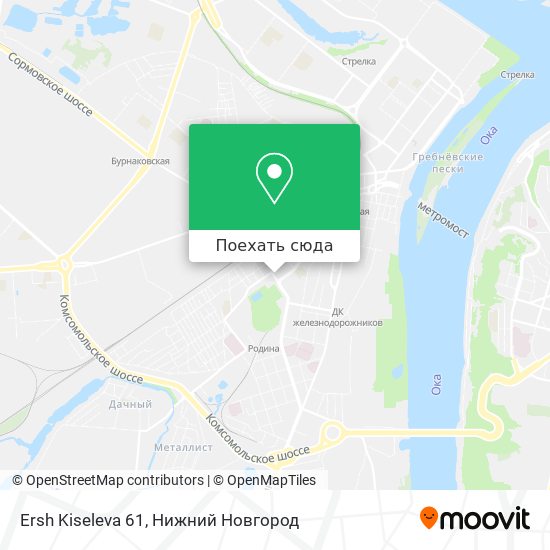Карта Ersh Kiseleva 61