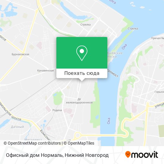 Карта Офисный дом Нормаль