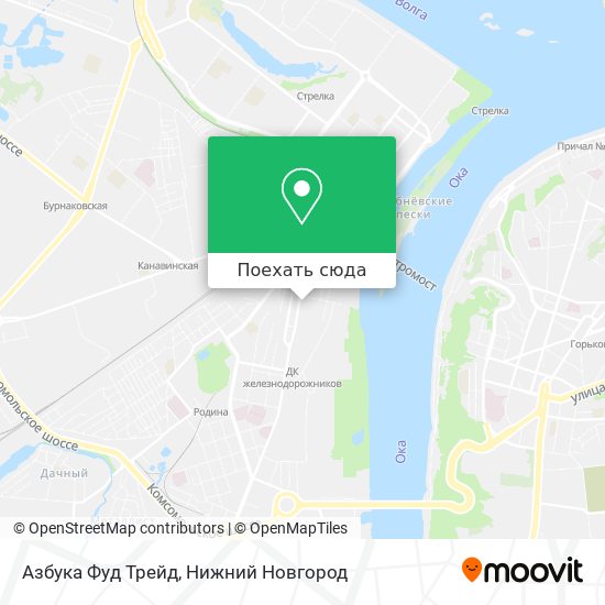 Карта Азбука Фуд Трейд