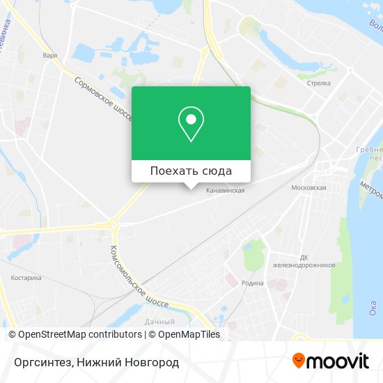 Карта Оргсинтез