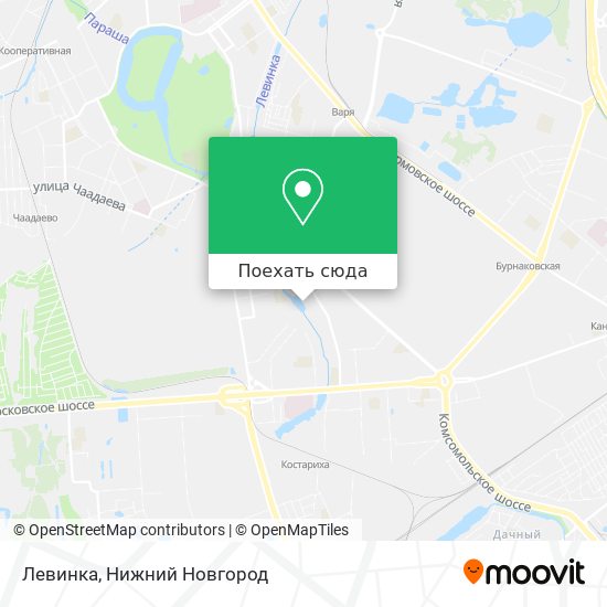 Карта Левинка