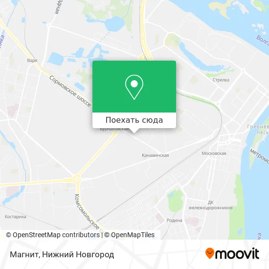Карта Магнит