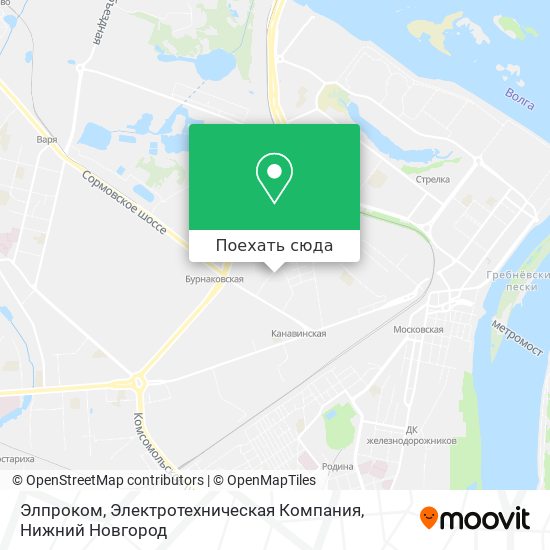 Карта Элпроком, Электротехническая Компания