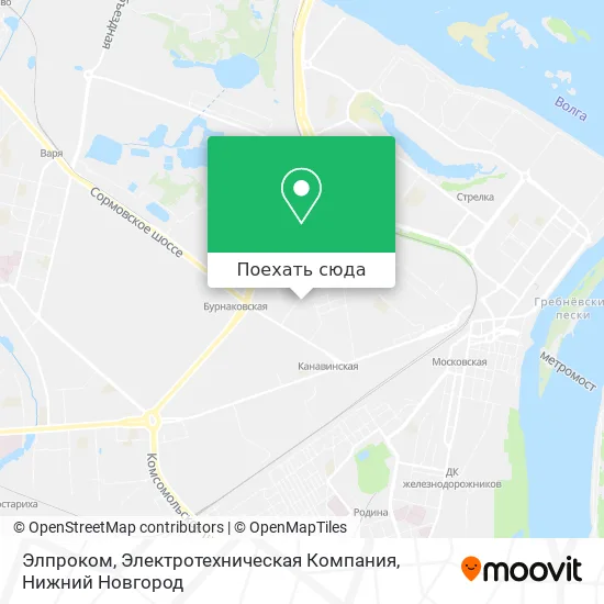 Карта Элпроком, Электротехническая Компания
